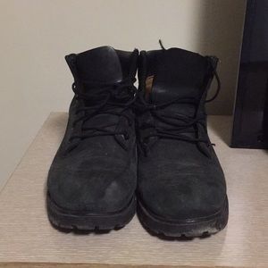 Black Suede Timberlands